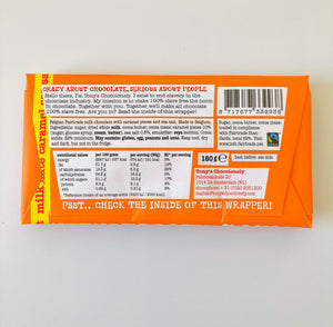 Tony's Chocolonely - Milk Chocolate Caramel Sea Salt 180g