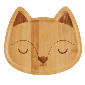 Woodland Fox Bamboo Plate - Sass & Belle