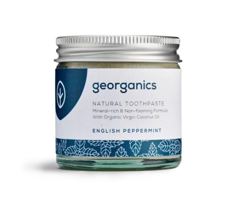Natural Toothpaste, Peppermint 120ml - Georganics