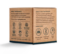 Load image into Gallery viewer, Natural Toothpaste, Peppermint 120ml - Georganics
