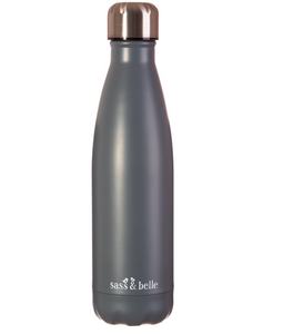 Grey Stainless Steel Bottle