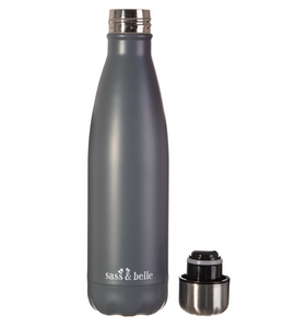 Grey Stainless Steel Bottle