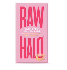 Raw Halo Mylk & Pink Salt Vegan Chocolate - 70g