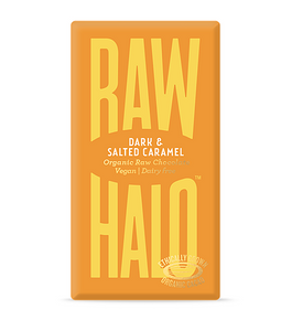 Raw Halo Dark & Salted Caramel Vegan chocolate - 70g