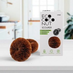 EcoCoconut Twin Pack Scourers