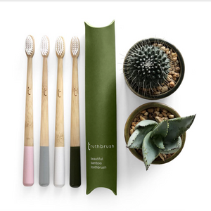 Bamboo Toothbrush with Plant Based Bristles - Truthbrush