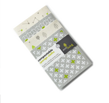 Load image into Gallery viewer, Compostable Cleaning Sponge Cloths - 4 Pack
