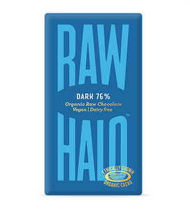 Raw Halo Dark 76% Vegan Chocolate