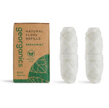 Load image into Gallery viewer, Dental Floss, Spearmint REFILLS - Georganics

