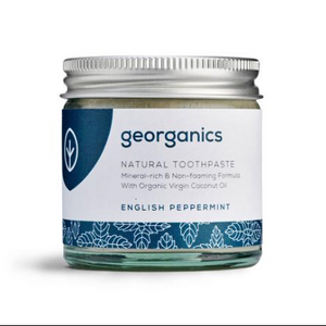 Natural Toothpaste, Peppermint 60ml - Georganics
