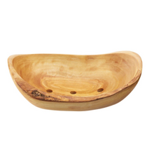 Load image into Gallery viewer, Olive wood Soap Dish
