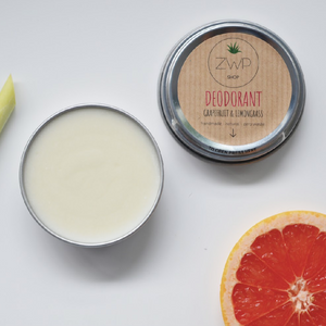 Grapefruit & Lemongrass Deodorant - Zero Waste Path