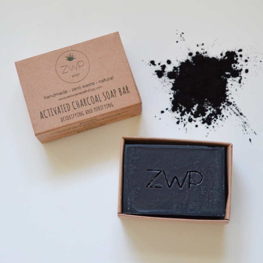 Activated Charcoal Soap Bar - Zero Waste Path