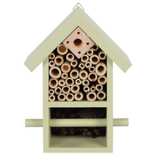 Load image into Gallery viewer, Wooden Bug &amp; Bee Hotel
