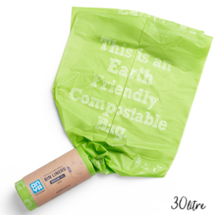 Compostable Bin Liners - 30L (25 Pack)