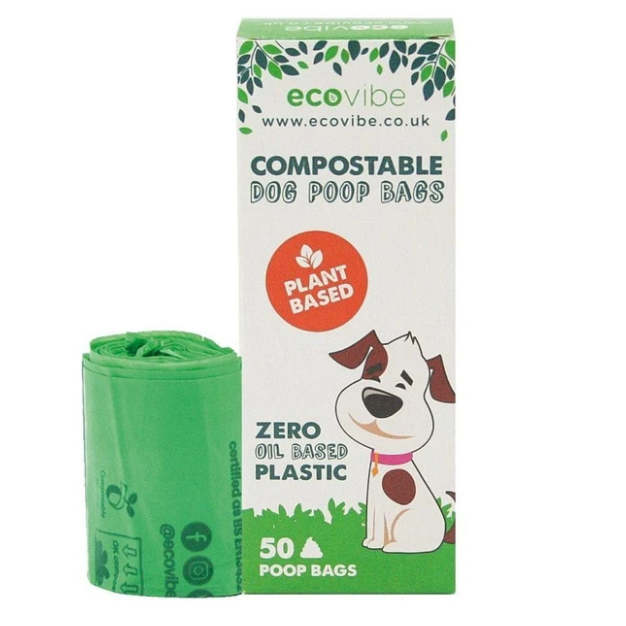 Dog Poop Bags - Fully Biodegradable & Compostable