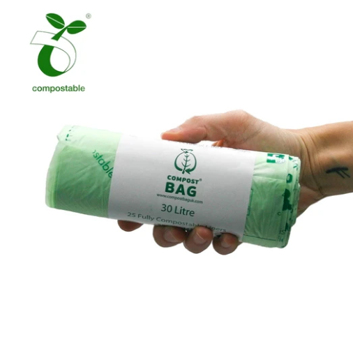 Compostable Bin Liners - 30 Litre (25 Bags)