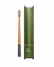Load image into Gallery viewer, Bamboo Toothbrush with Plant Based Bristles - Truthbrush
