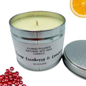 Hand Poured Natural Soy Wax Candles - Large 20cl
