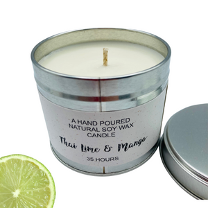 Hand Poured Natural Soy Wax Candles - Large 20cl